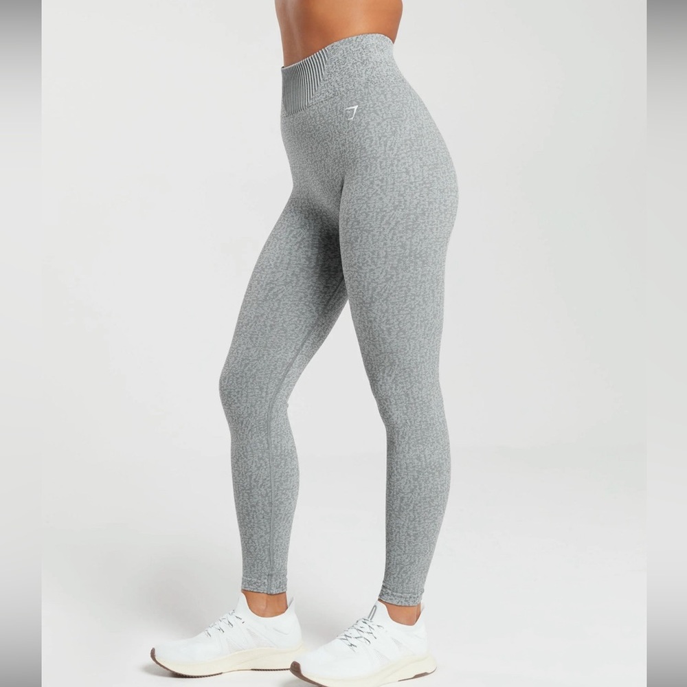 Gymshark Lift Light Grey Legging Butt Tights
